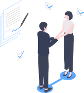 ご契約・オンボーディングのイラスト