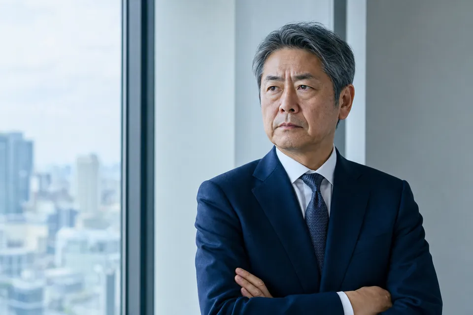 思案する営業管掌役員