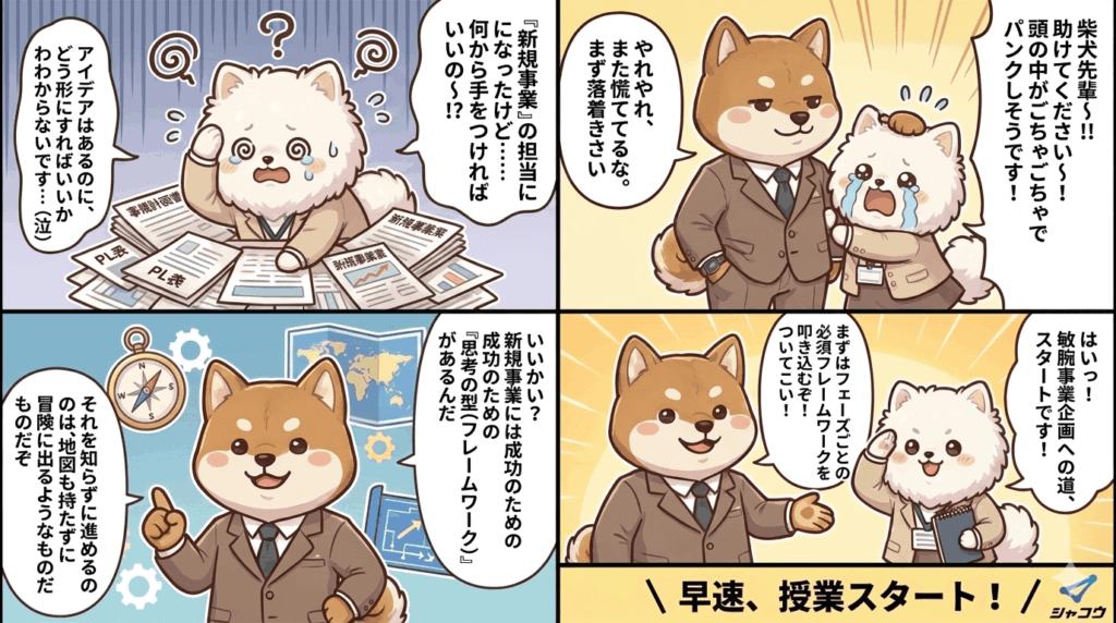 新規事業で悩むBtoB担当者