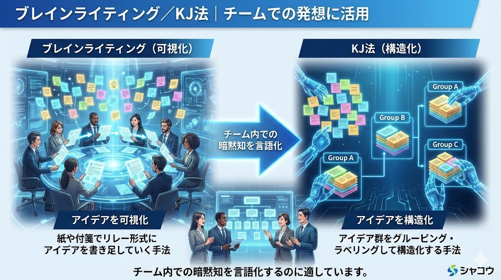 ブレインライティング/KJ法
